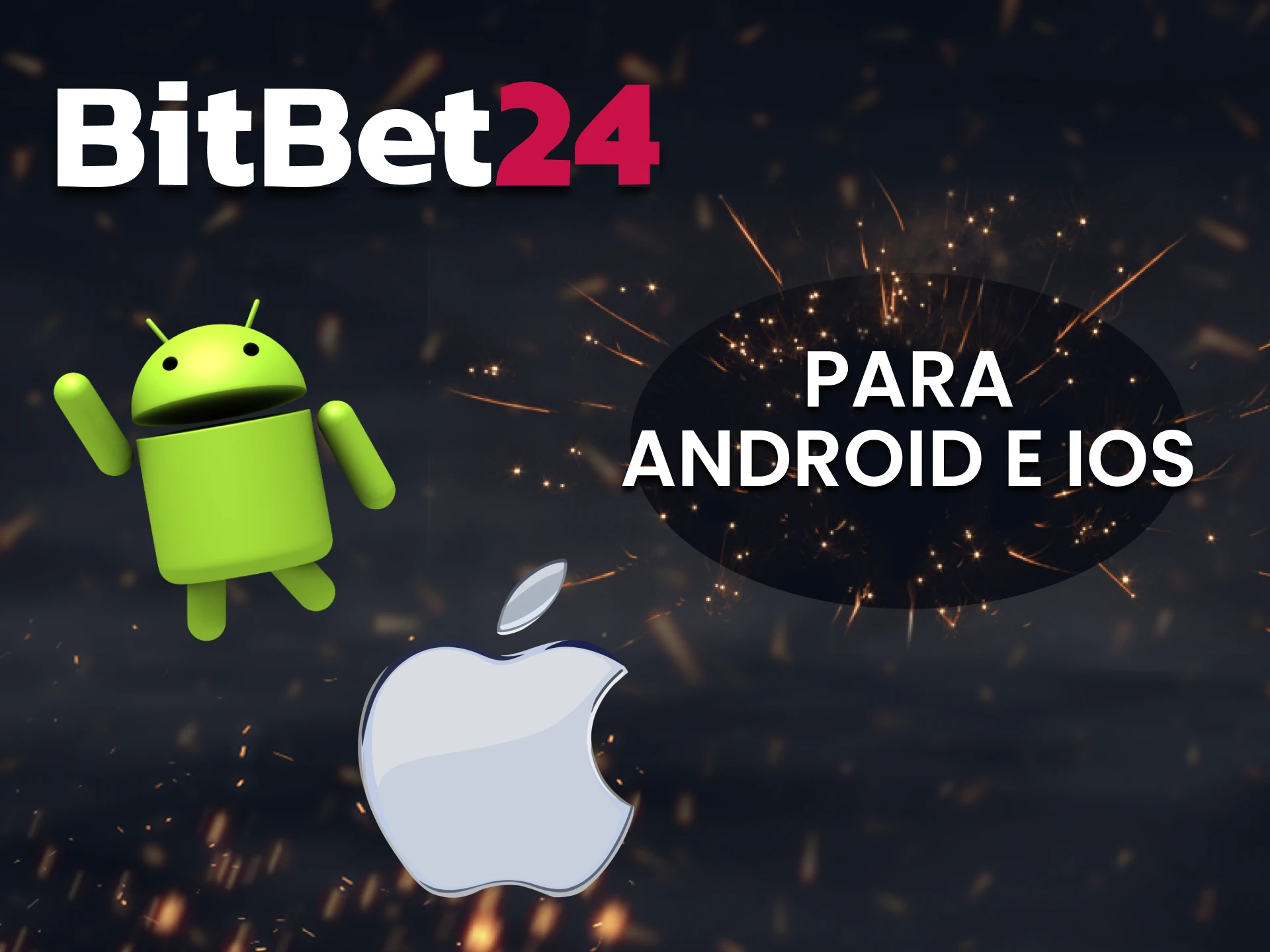 A equipe BitBet24 está desenvolvendo um aplicativo para Android e iOS.