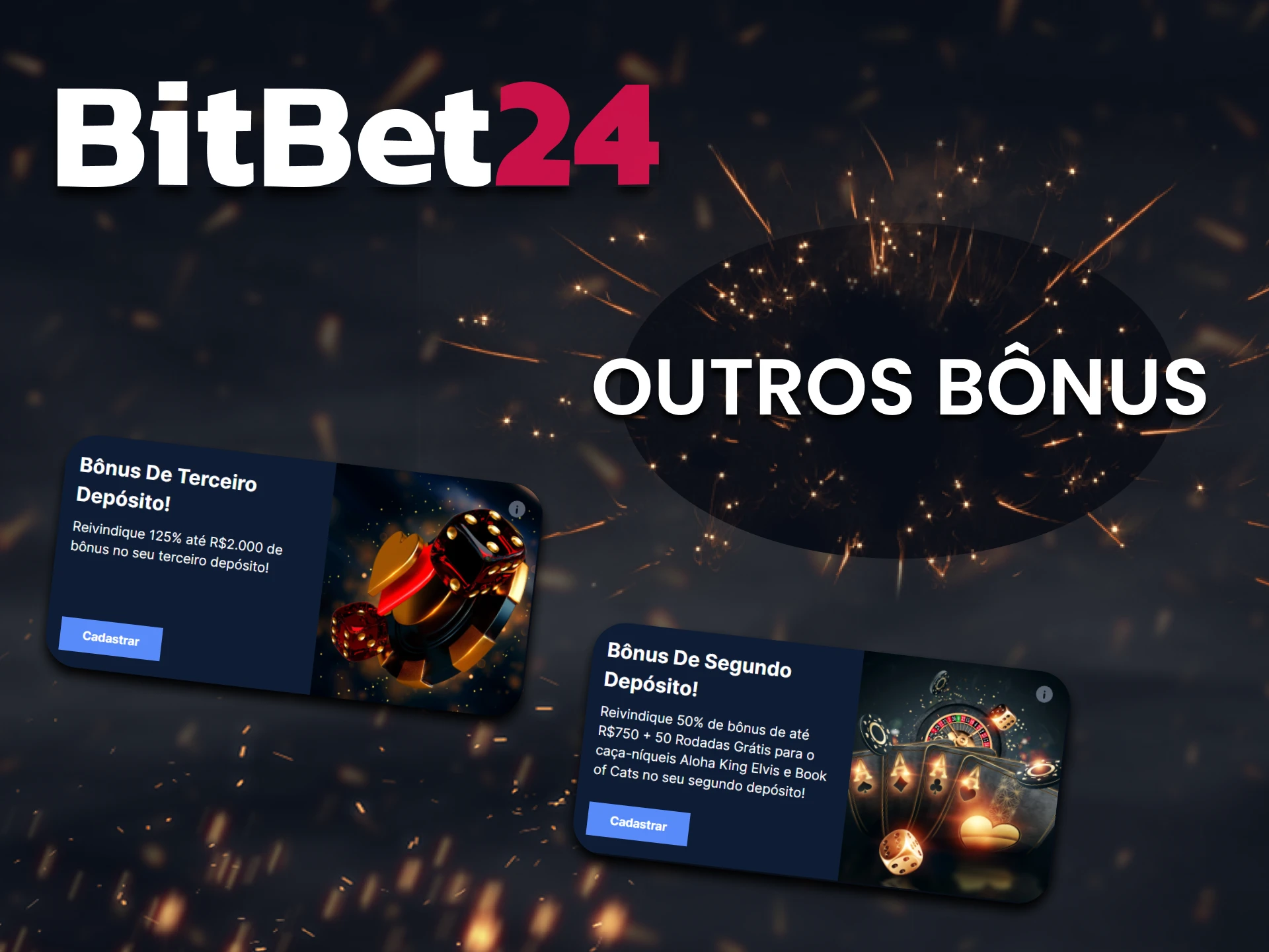 Iremos falar sobre outros bônus do BiBet24.