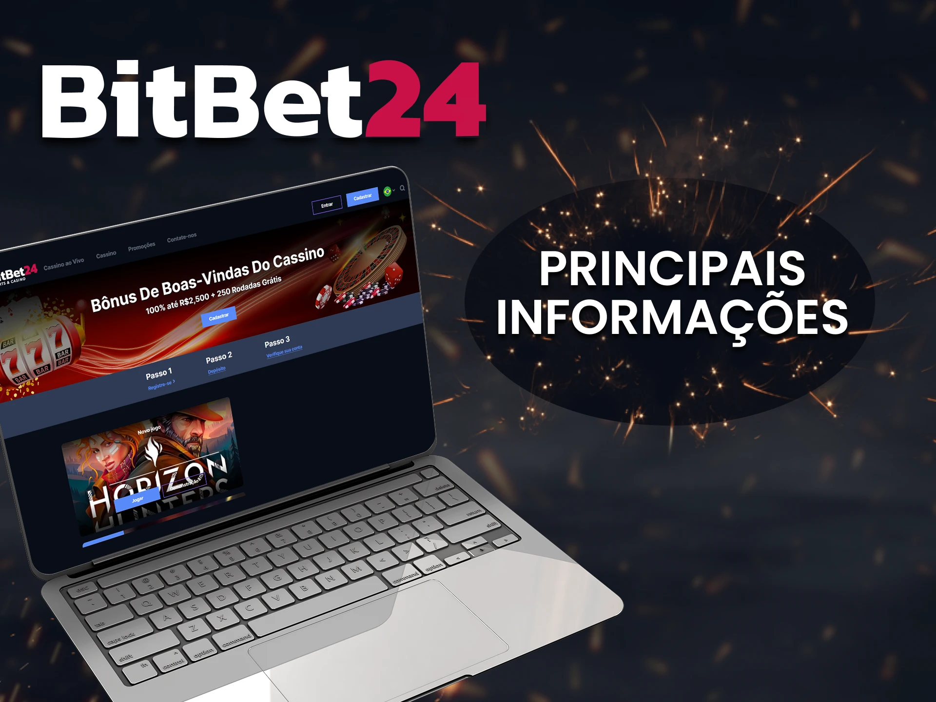 Forneceremos as informações necessárias sobre o site BitBet24.