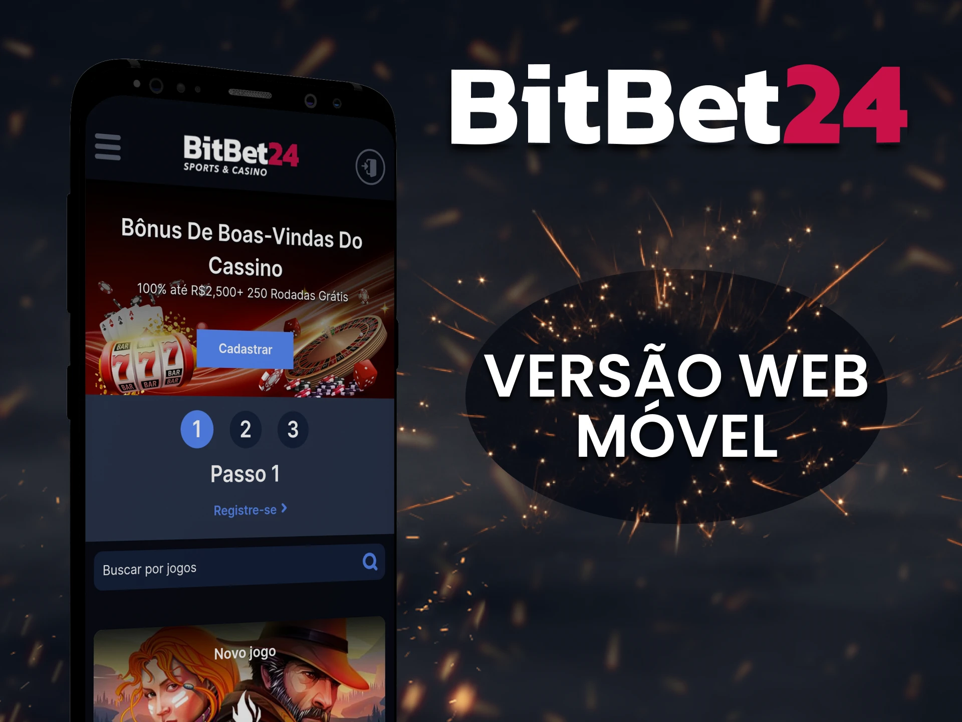 Iremos falar sobre a versão móvel do site BitBet24.