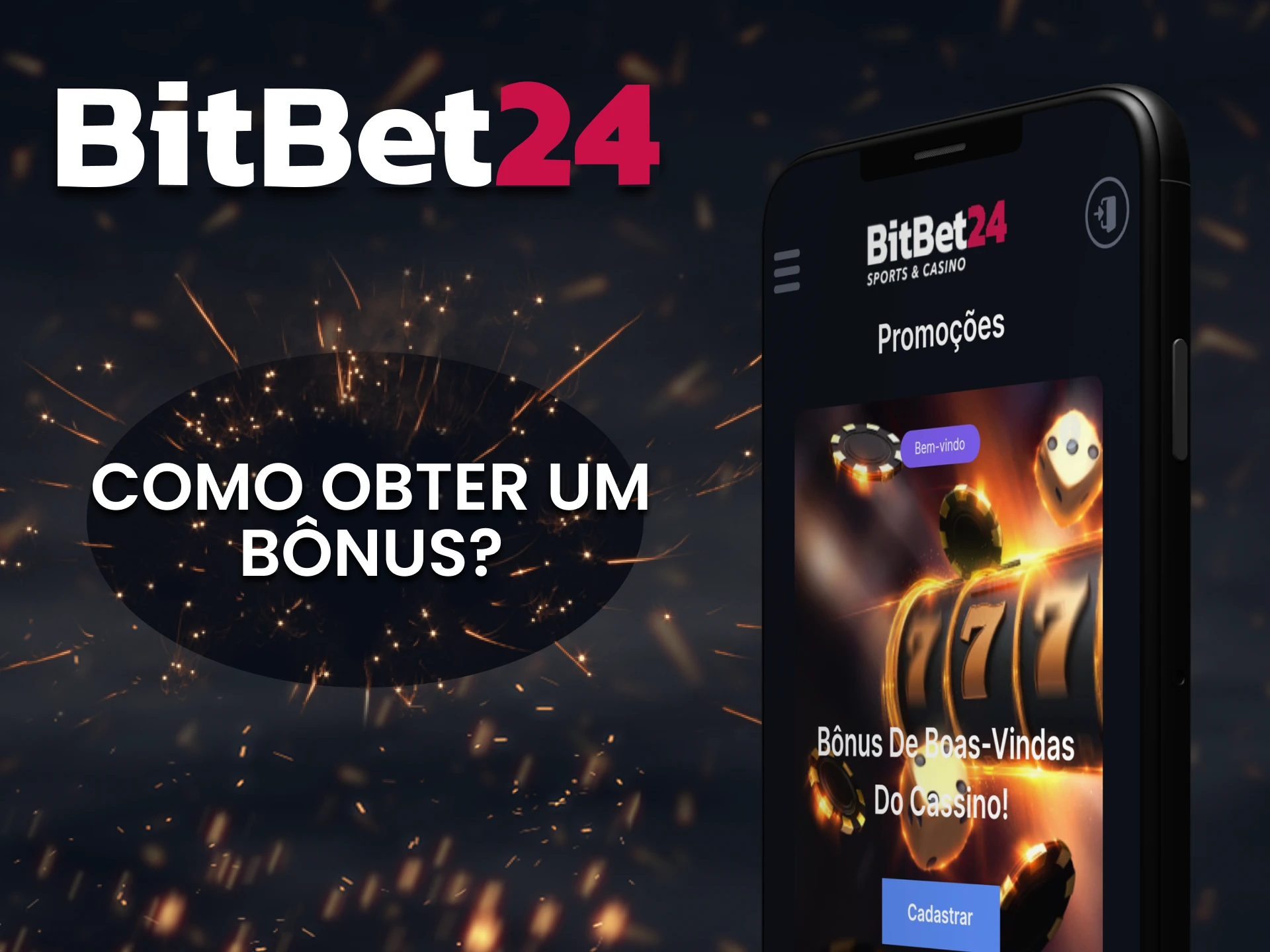 Descubra como utilizar bônus através do aplicativo BitBet24.